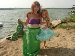 Ariel by water