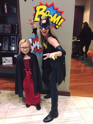 Batgirl with Mackenna
