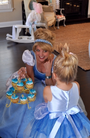 Cinderella and cupcakes