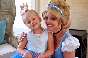 Cinderella and little princess