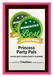 Minnesota's Best 2022 & 2023 Gold Best Event - Party Planner